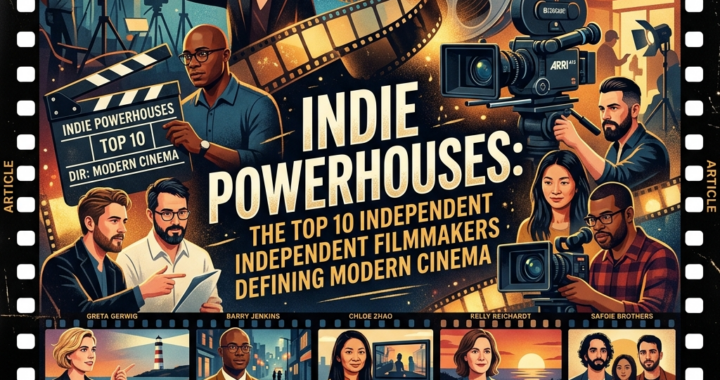 Indie Powerhouses: The Top 10 Independent Filmmakers Defining Modern Cinema
